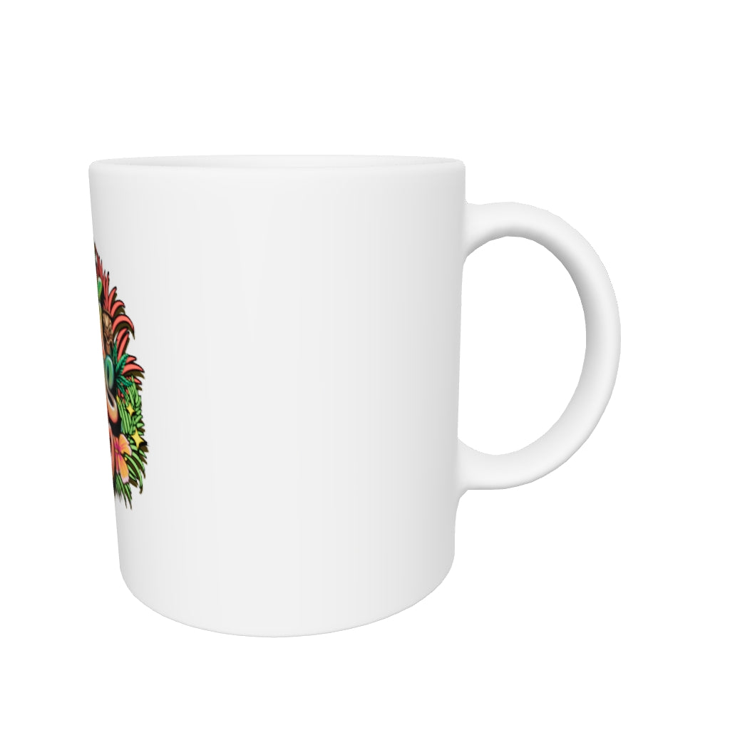Tiki Boys White glossy mug