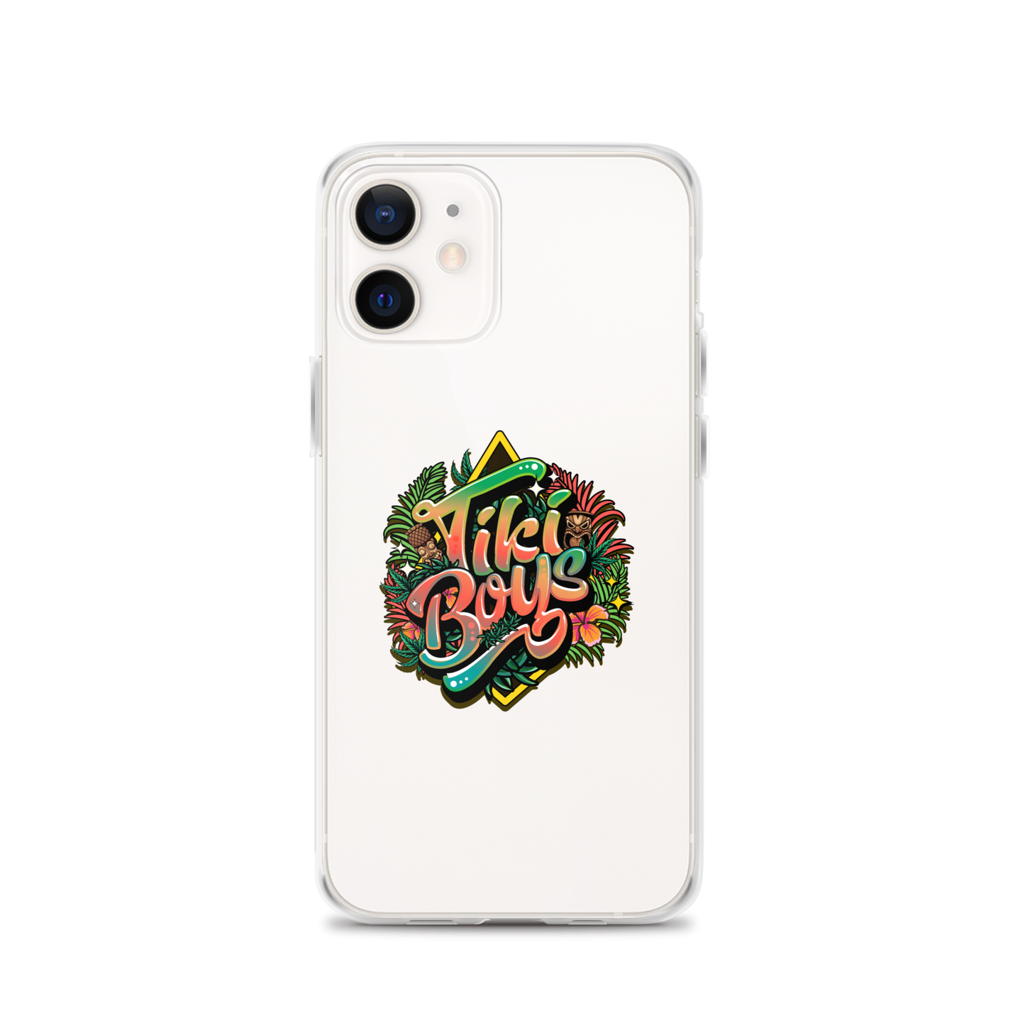 Tiki Boys Clear Case for iPhone®