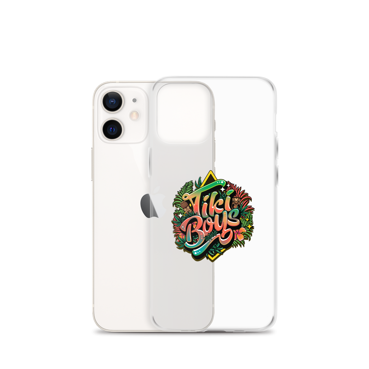 Tiki Boys Clear Case for iPhone®