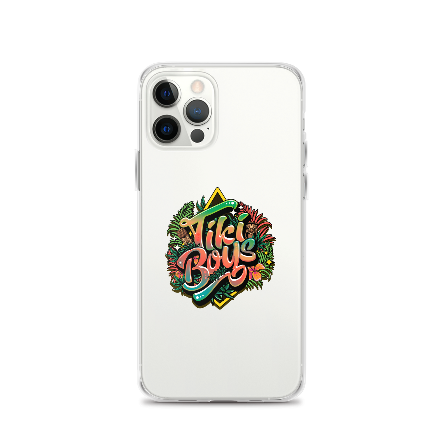 Tiki Boys Clear Case for iPhone®