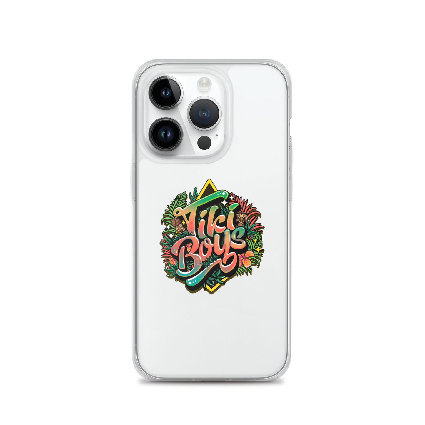 Tiki Boys Clear Case for iPhone®