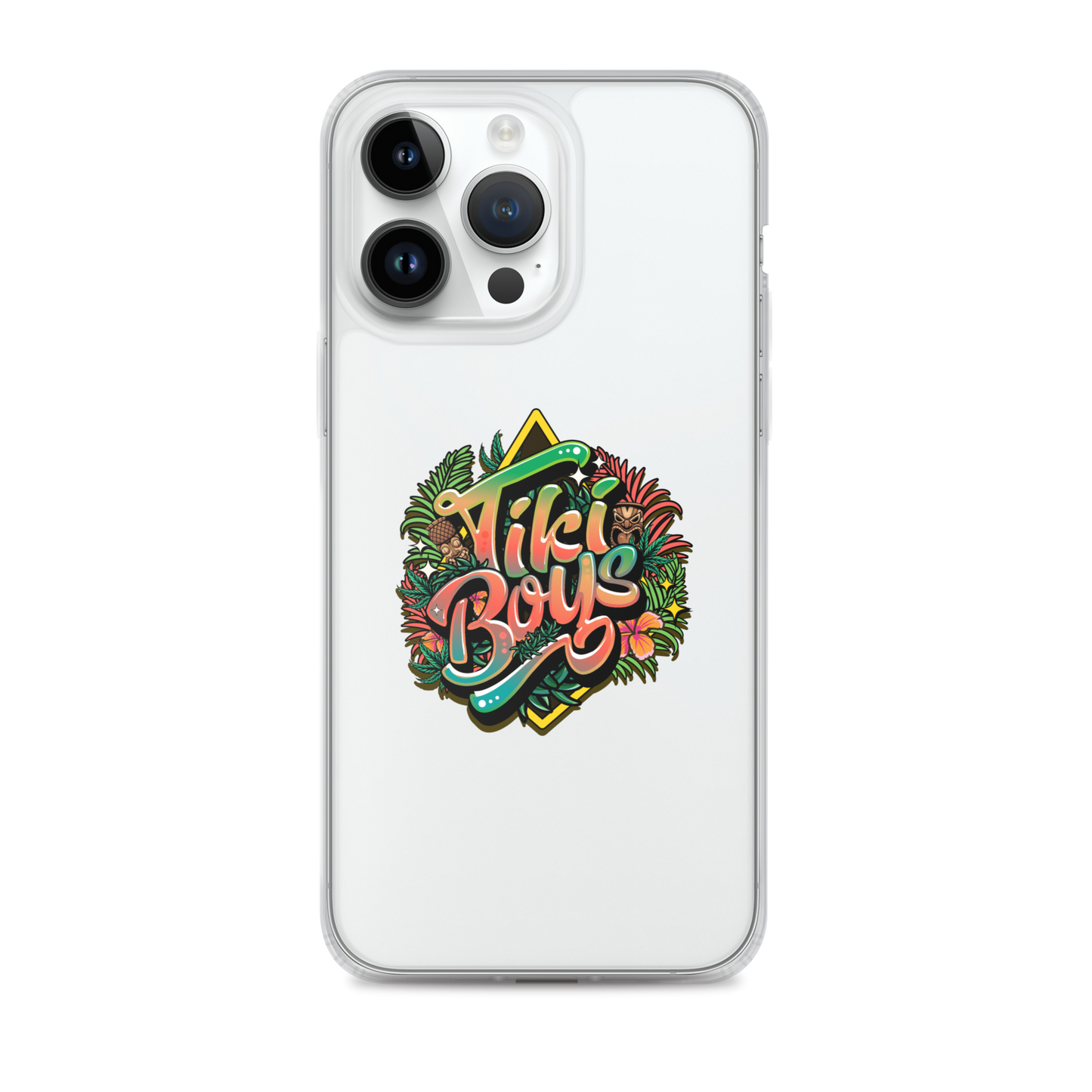 Tiki Boys Clear Case for iPhone®