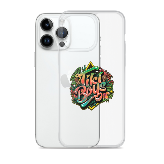 Tiki Boys Clear Case for iPhone®