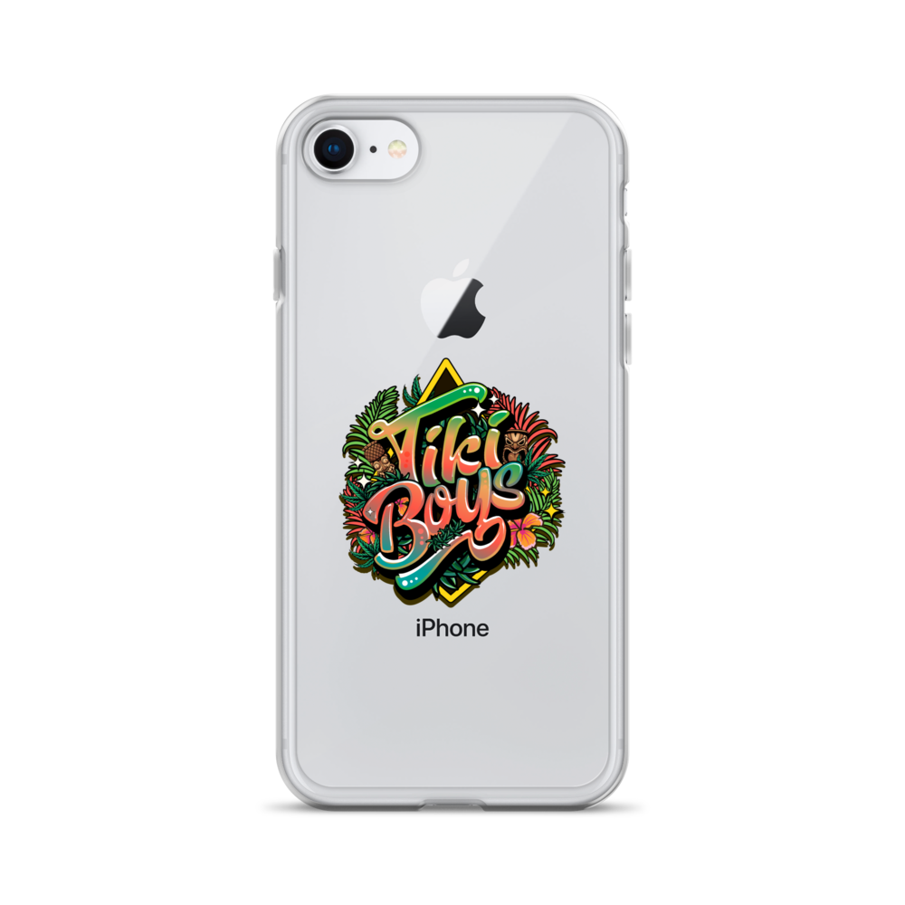 Tiki Boys Clear Case for iPhone®
