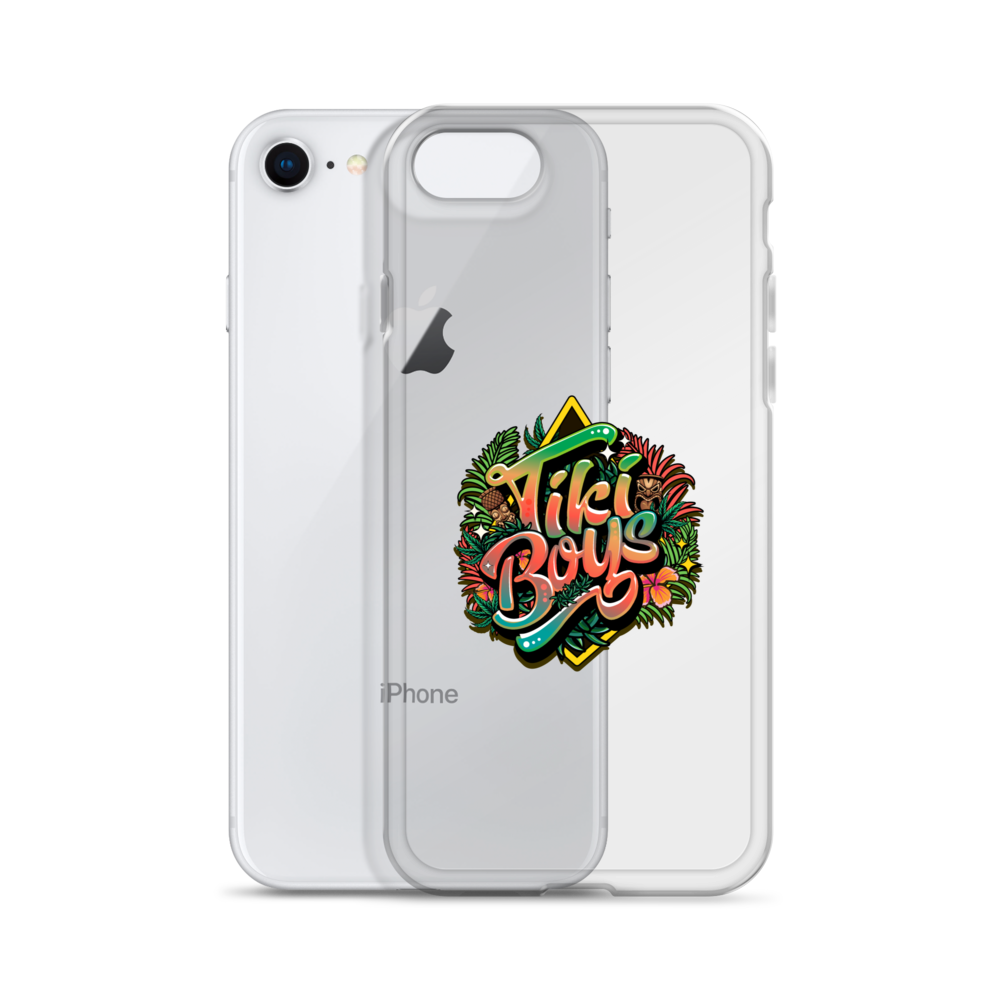 Tiki Boys Clear Case for iPhone®