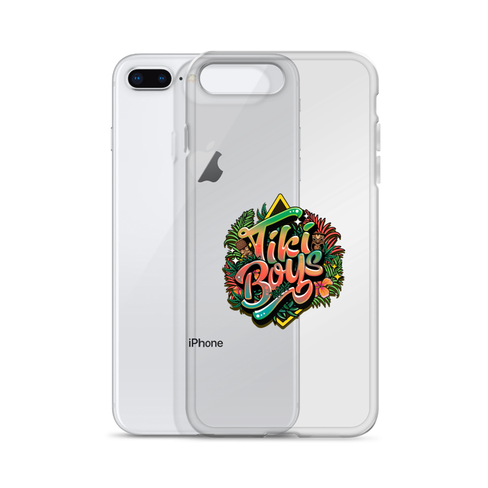 Tiki Boys Clear Case for iPhone®