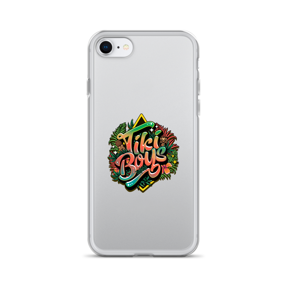 Tiki Boys Clear Case for iPhone®
