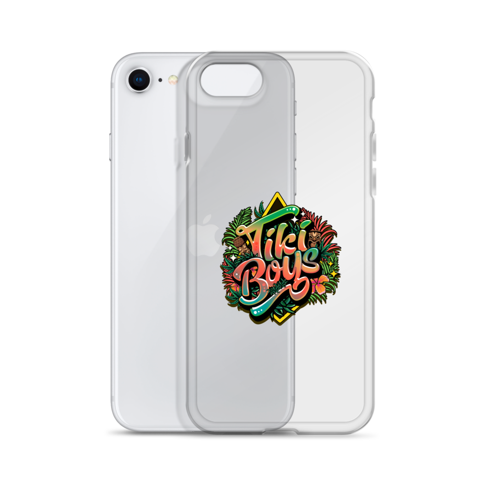 Tiki Boys Clear Case for iPhone®