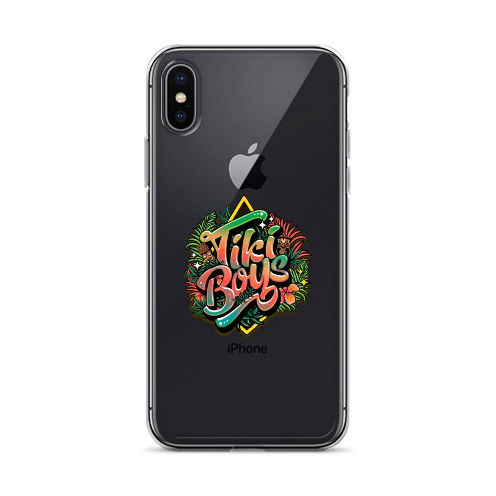 Tiki Boys Clear Case for iPhone®
