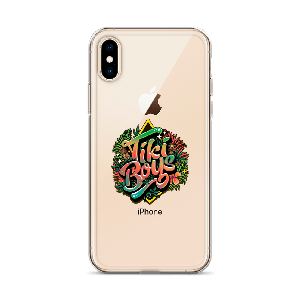 Tiki Boys Clear Case for iPhone®