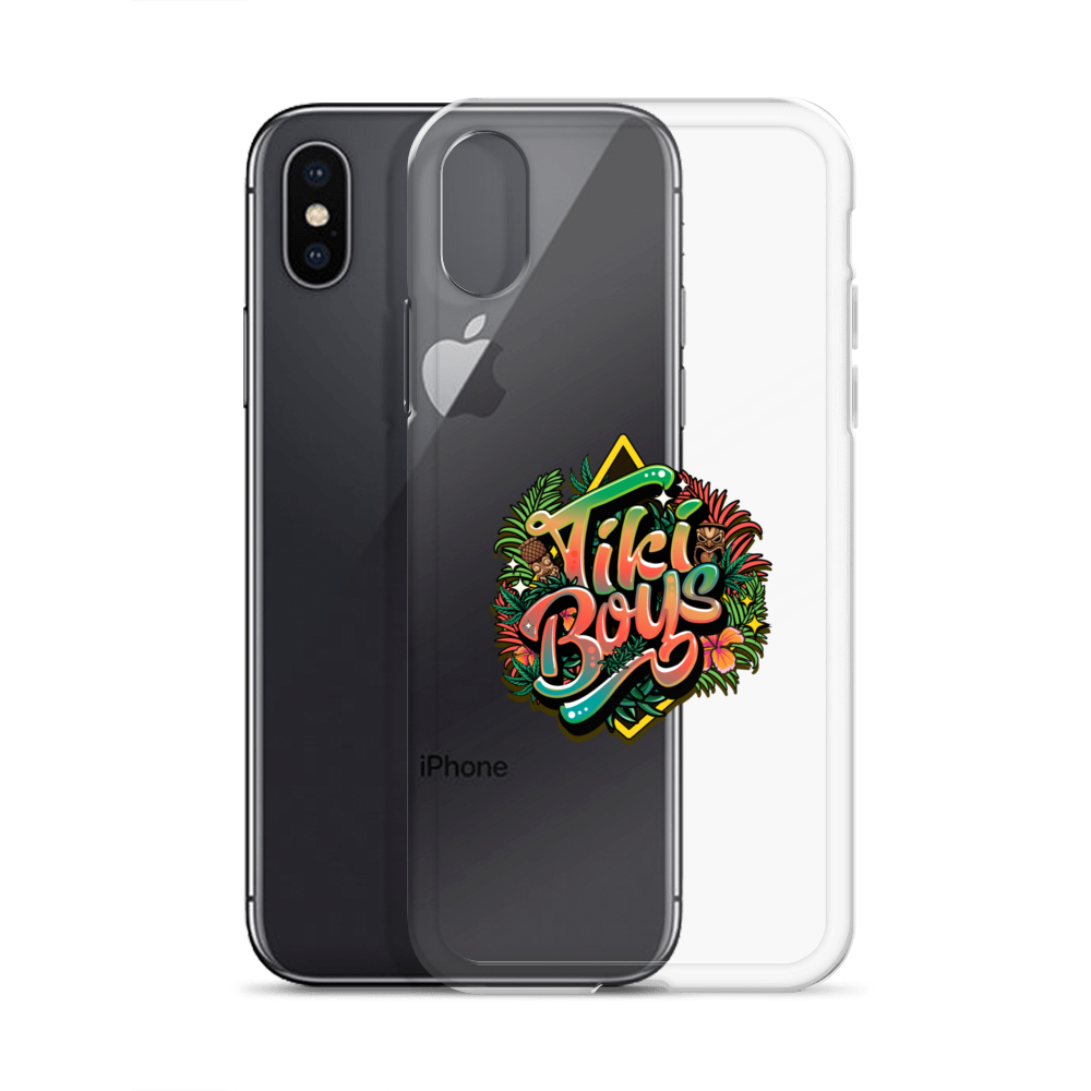 Tiki Boys Clear Case for iPhone®