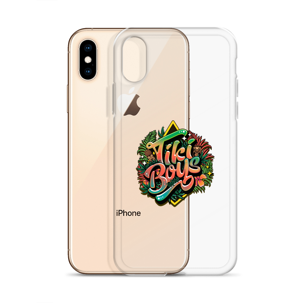 Tiki Boys Clear Case for iPhone®