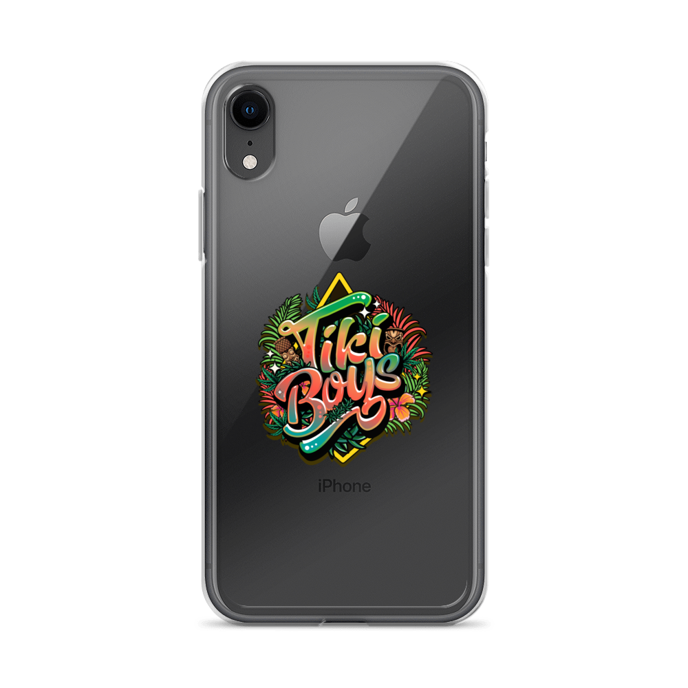 Tiki Boys Clear Case for iPhone®