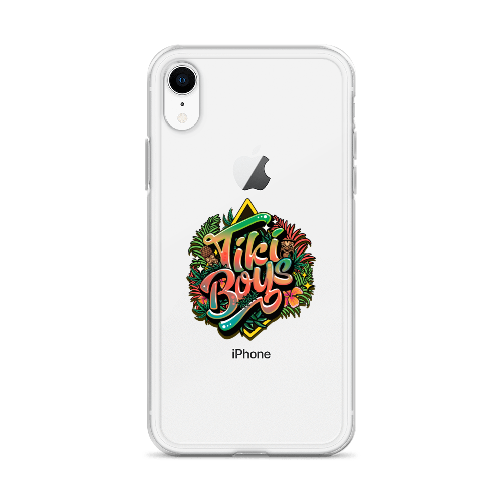 Tiki Boys Clear Case for iPhone®