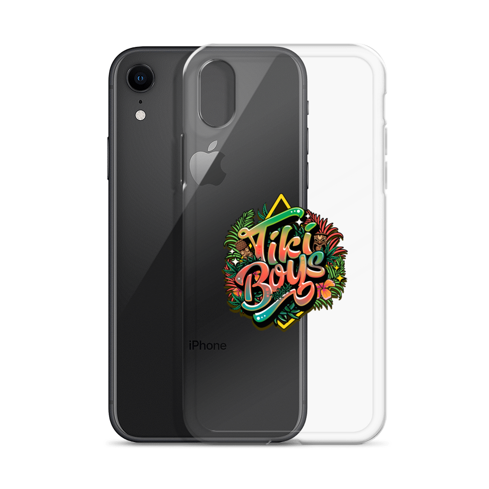 Tiki Boys Clear Case for iPhone®
