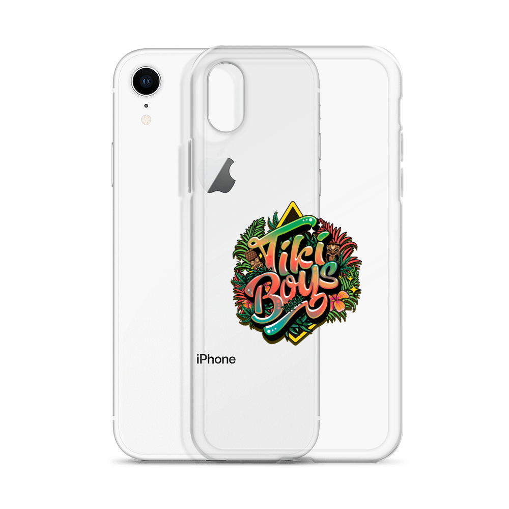 Tiki Boys Clear Case for iPhone®