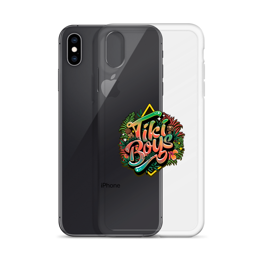 Tiki Boys Clear Case for iPhone®