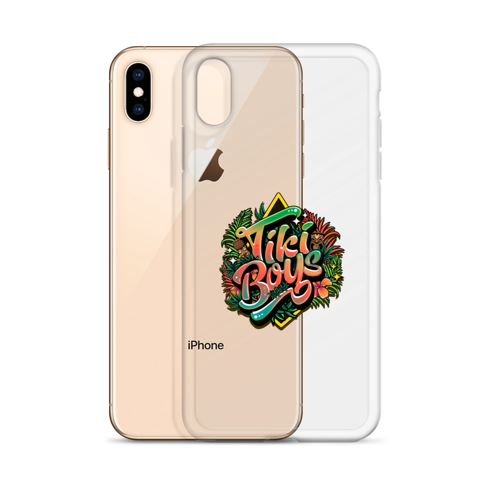 Tiki Boys Clear Case for iPhone®