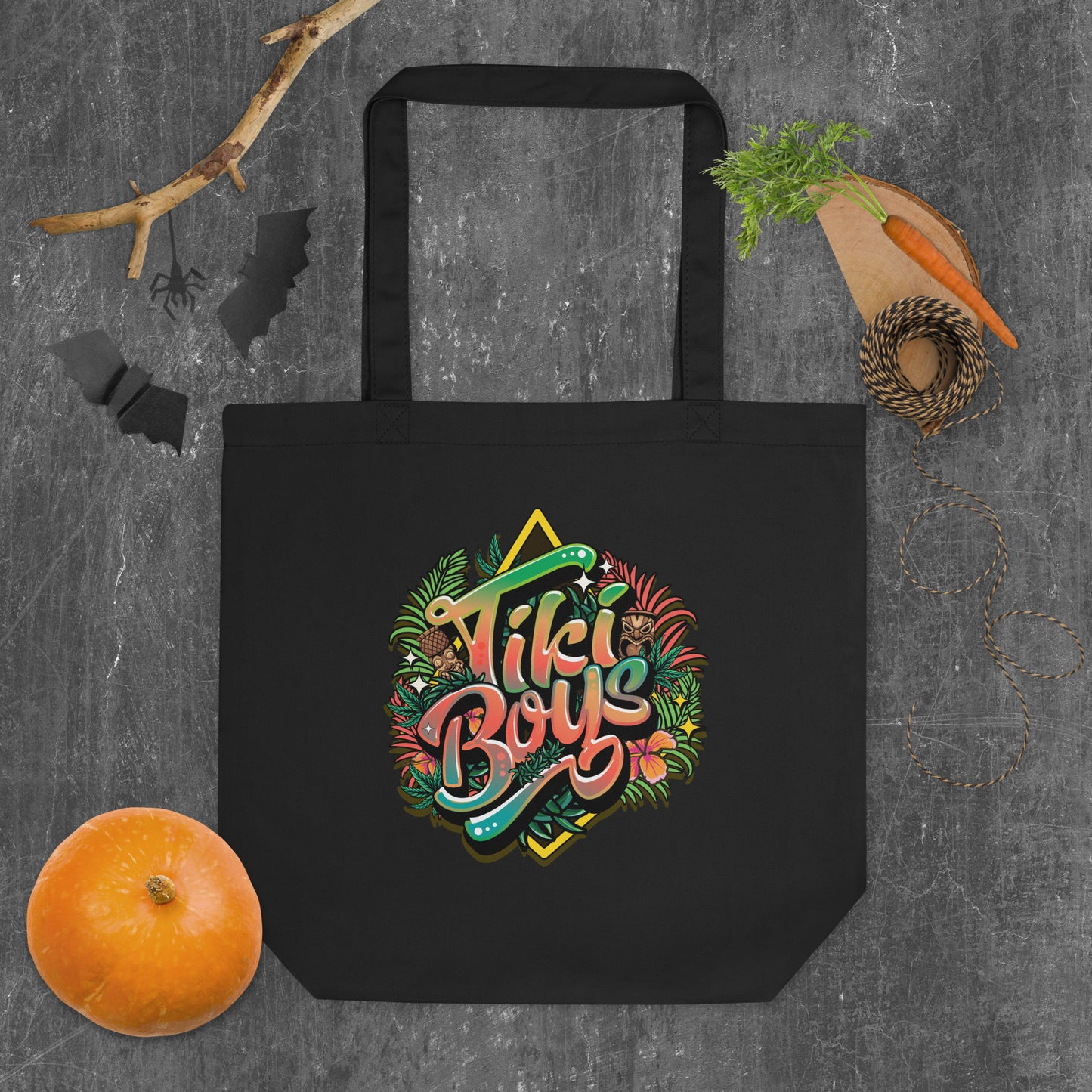 Tiki Boys Eco Tote Bag