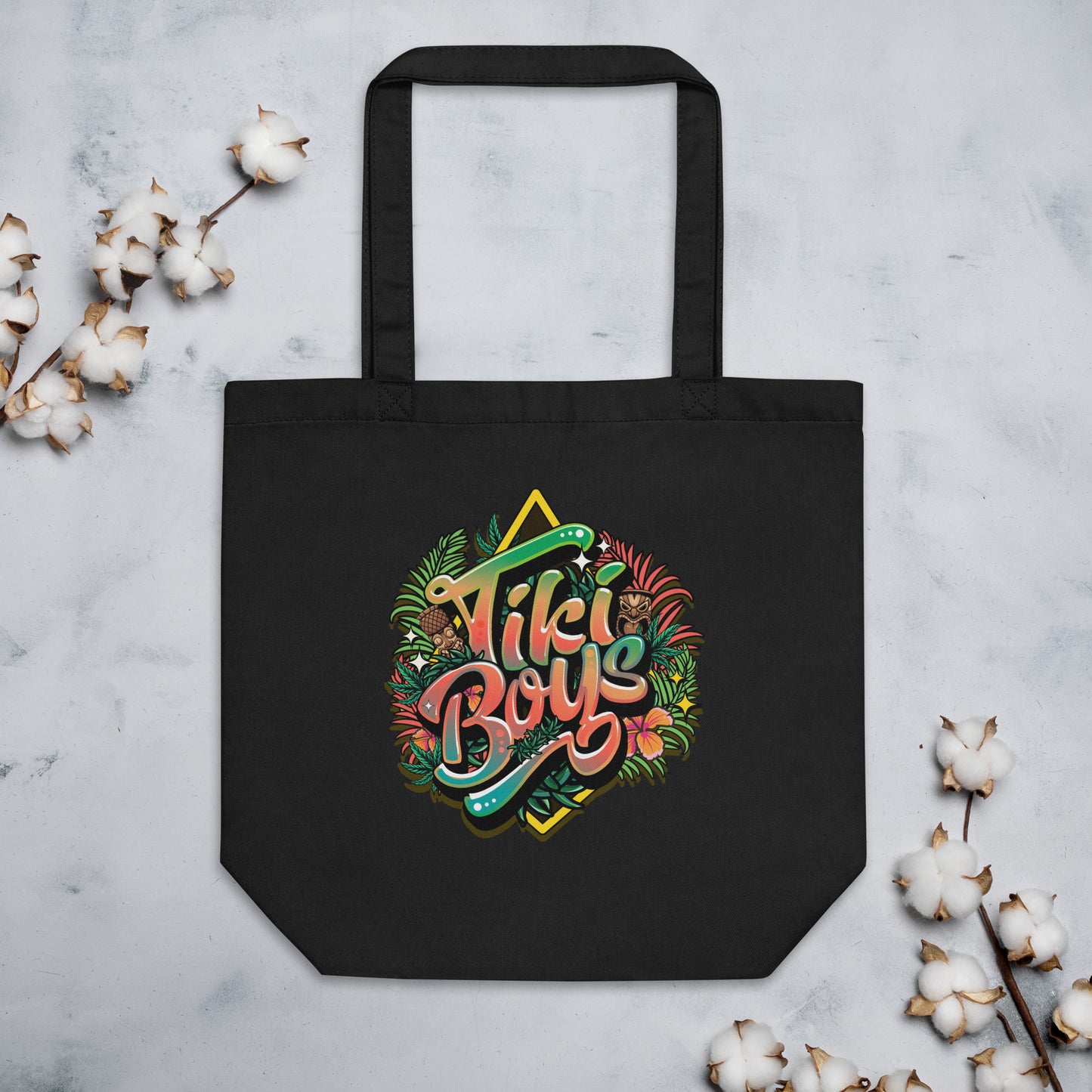 Tiki Boys Eco Tote Bag