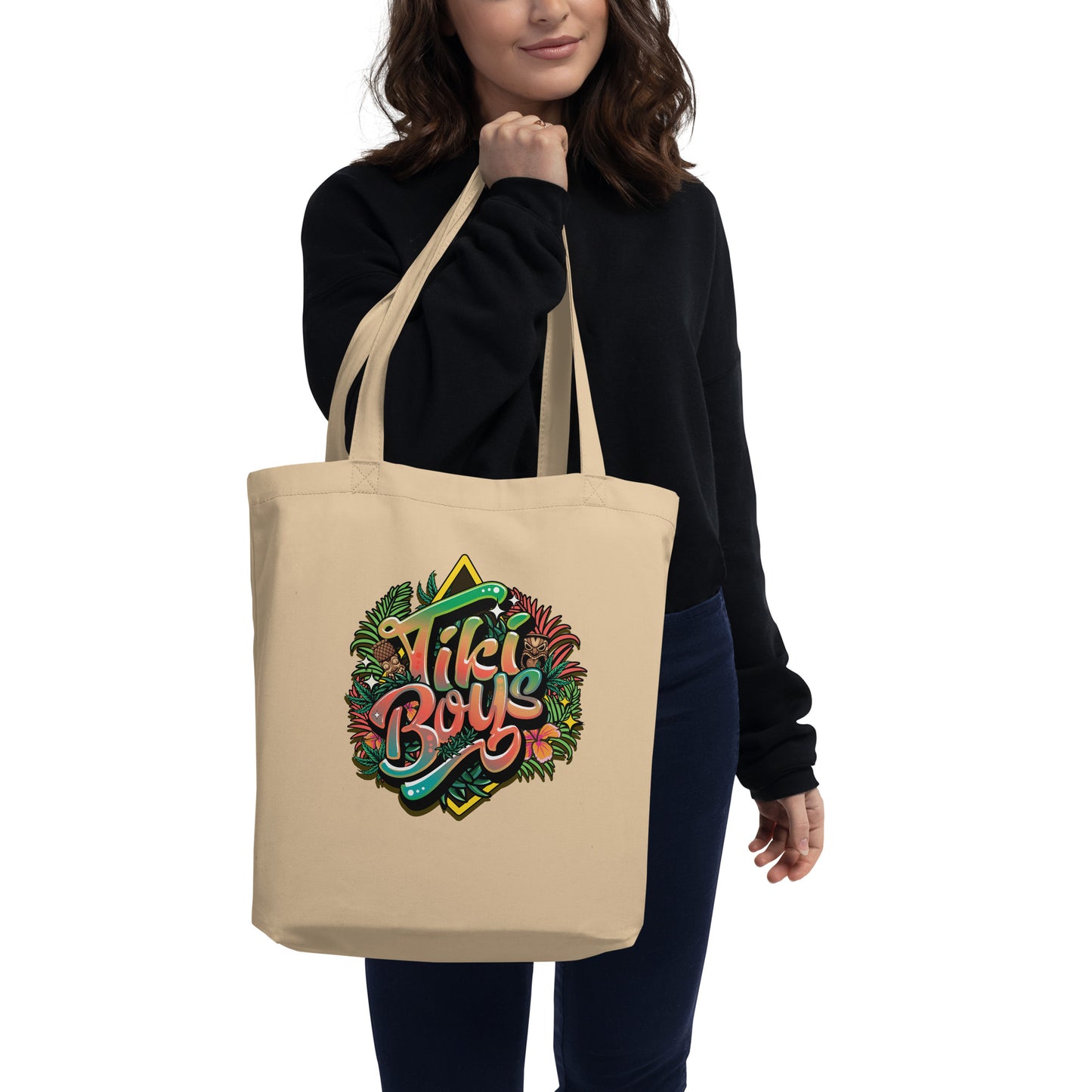 Tiki Boys Eco Tote Bag