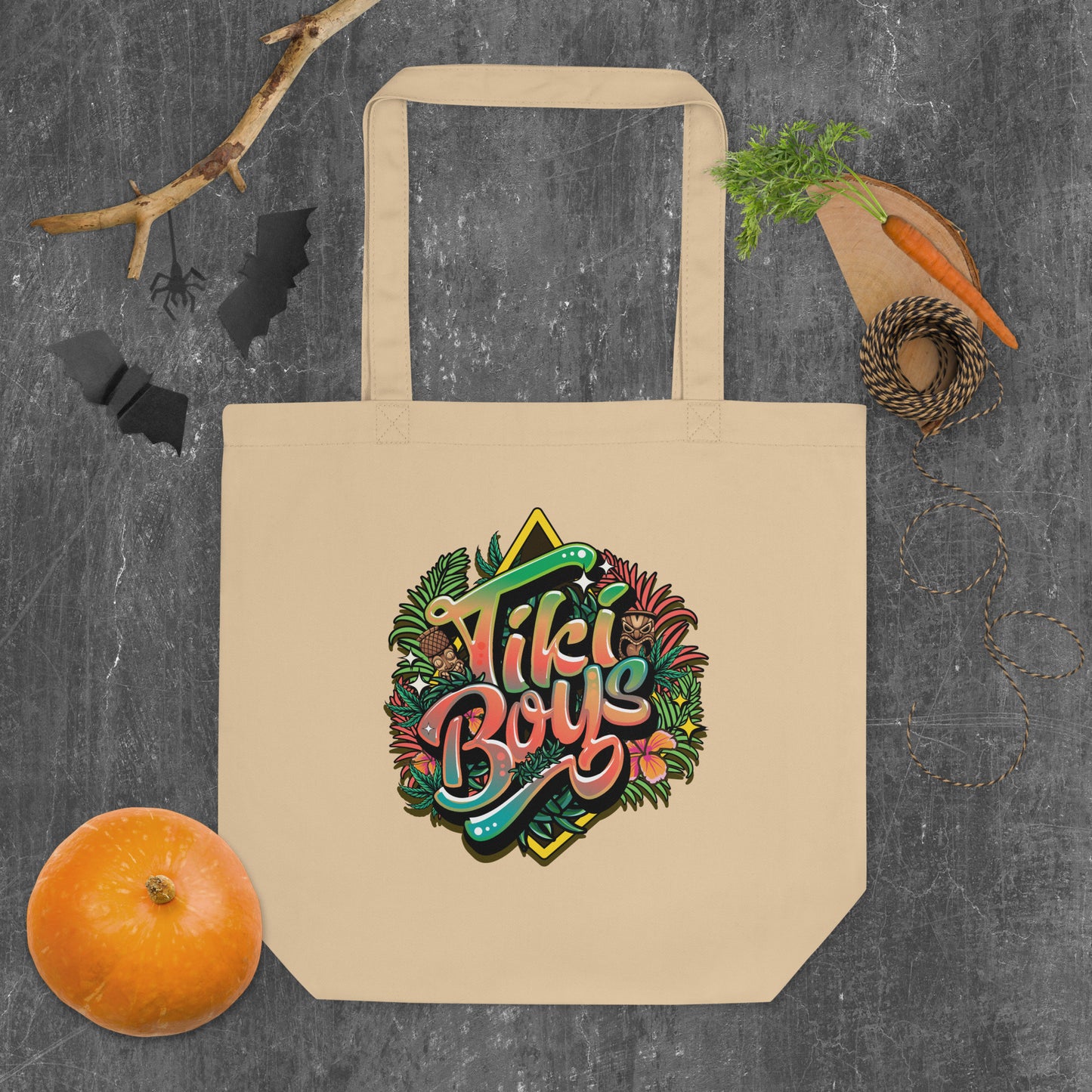 Tiki Boys Eco Tote Bag